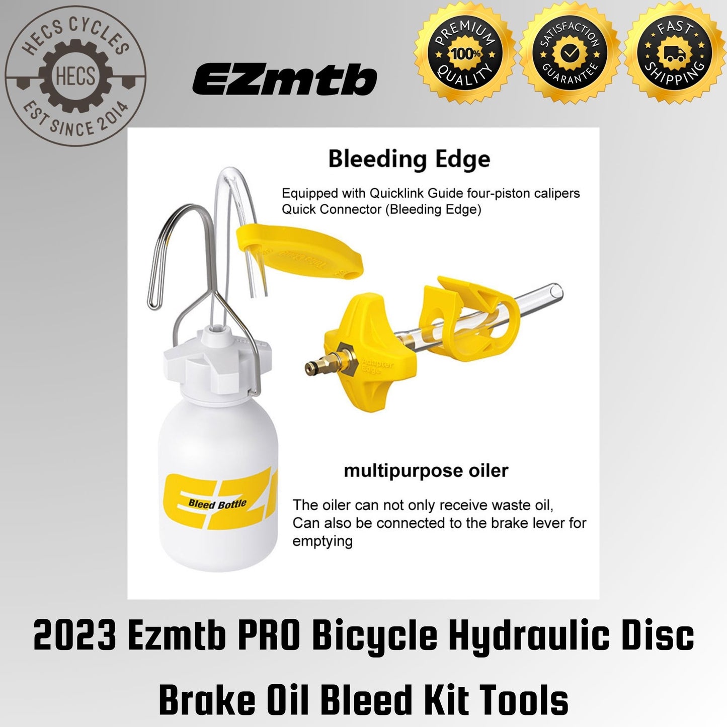 2023 Ezmtb PRO Bicycle Hydraulic Disc Brake Oil Bleed Kit Tools