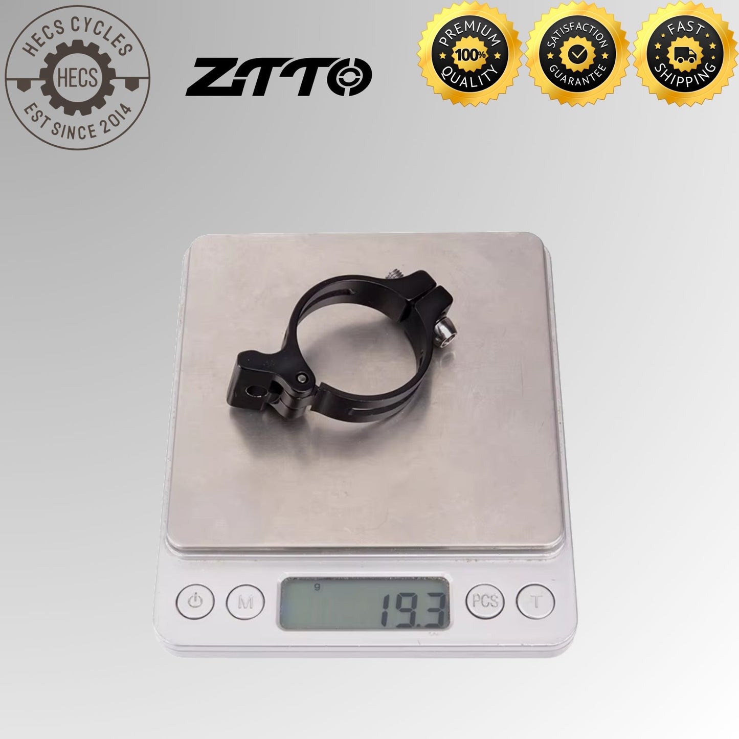 Aluminum Front Derailleur Adapter Braze-On Converter 34.9mm / 31.8mm