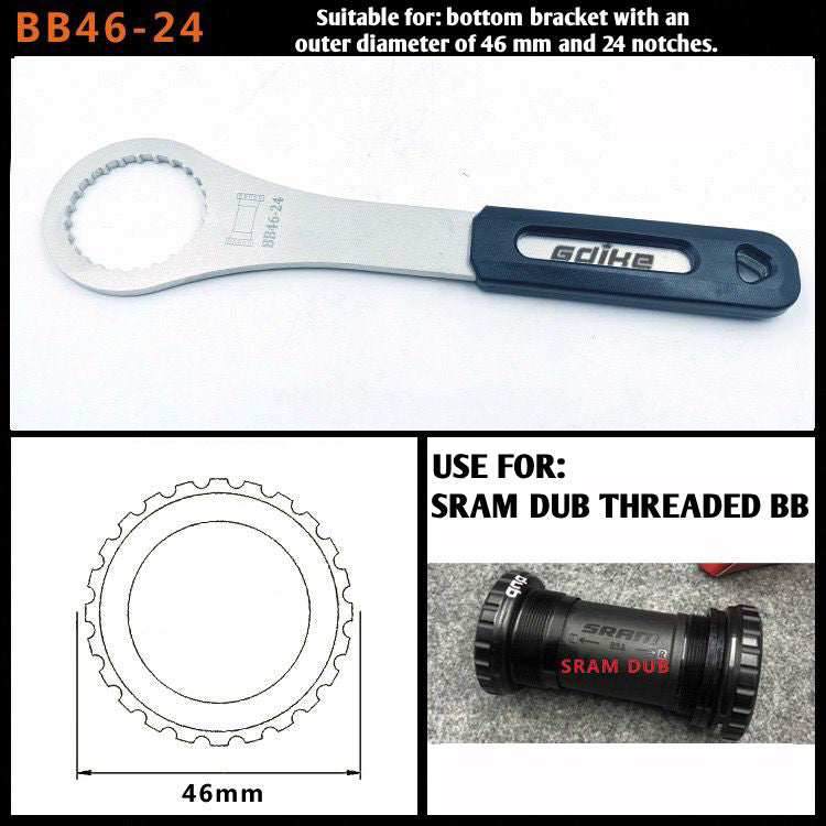 Bicycle Bottom Bracket Wrench Spanner BB Repair Tool All series For Sram BSA FSA DUB Bike