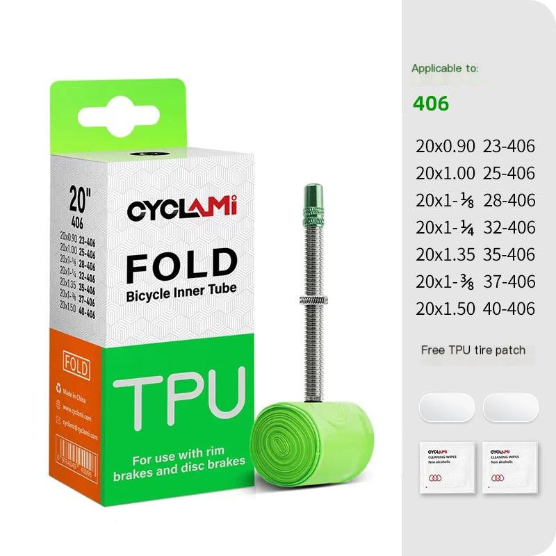 CYCLami Ultralight TPU Bike Inner Tube, 700 x 18/25/28/32, 26", 27.5", 29" Road and MTB Bicycle Tire