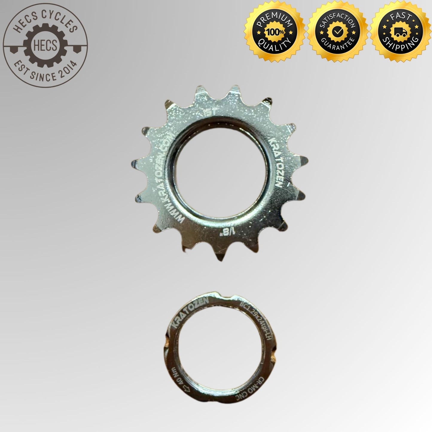 Fixed Gear Bicycle Cogs Hub Locking 1 Speed Fixie Bike Threaded Lock Rings 13T 14T 15T 16T 17T