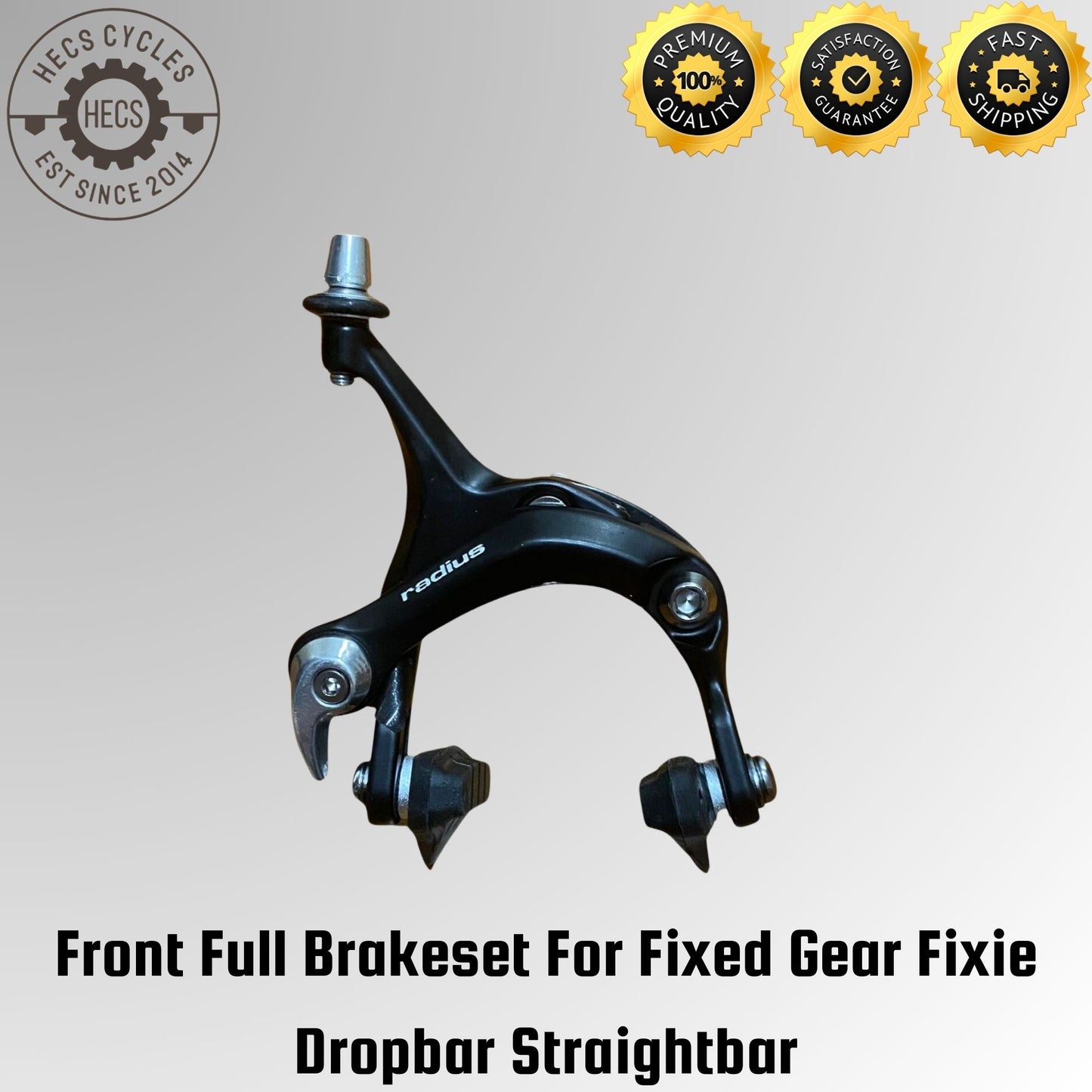Front Brakeset For Fixed Gear Fixie Dropbar Straightbar 31.8mm 22.2mm Brake Lever