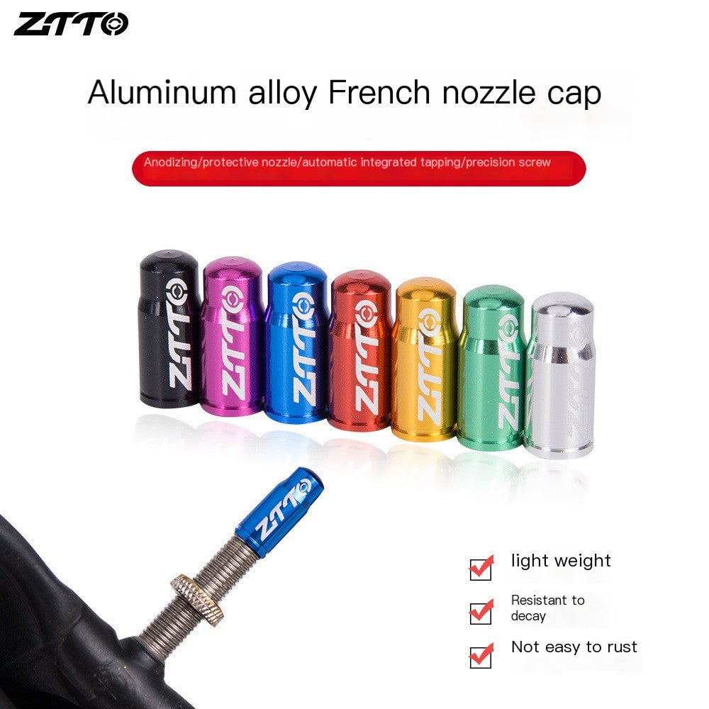 ZTTO 2 Piece MTB Road Bike Presta and Schrade Valve Caps For F/V A/V Bicycle Tire Inner Tube Tyre Dustproof Cover Bicycle Parts