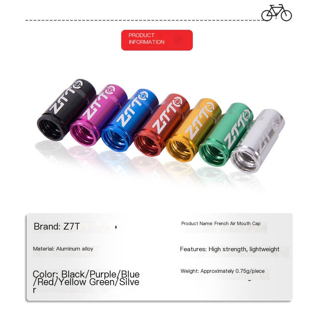 ZTTO 2 Piece MTB Road Bike Presta and Schrade Valve Caps For F/V A/V Bicycle Tire Inner Tube Tyre Dustproof Cover Bicycle Parts