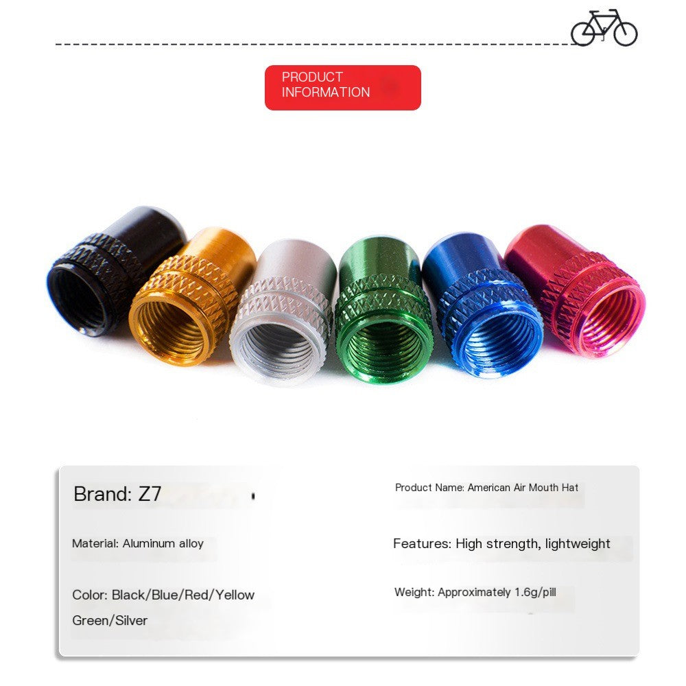 ZTTO 2 Piece MTB Road Bike Presta and Schrade Valve Caps For F/V A/V Bicycle Tire Inner Tube Tyre Dustproof Cover Bicycle Parts