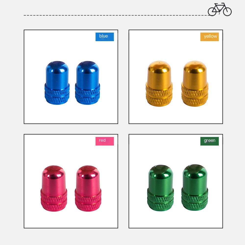 ZTTO 2 Piece MTB Road Bike Presta and Schrade Valve Caps For F/V A/V Bicycle Tire Inner Tube Tyre Dustproof Cover Bicycle Parts