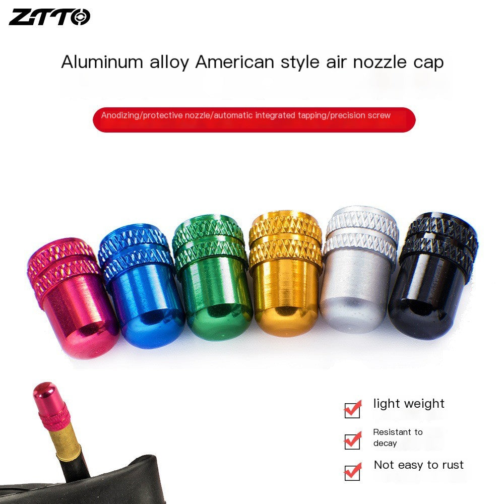 ZTTO 2 Piece MTB Road Bike Presta and Schrade Valve Caps For F/V A/V Bicycle Tire Inner Tube Tyre Dustproof Cover Bicycle Parts