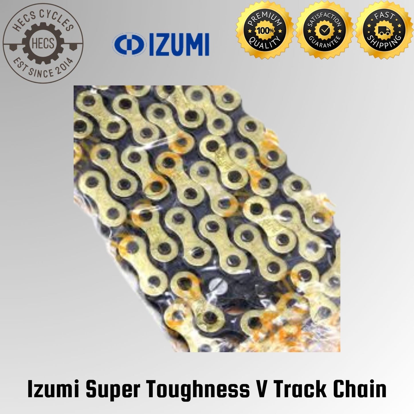 Izumi Super Toughness V Track Chain Fixed Gear Single Speed
