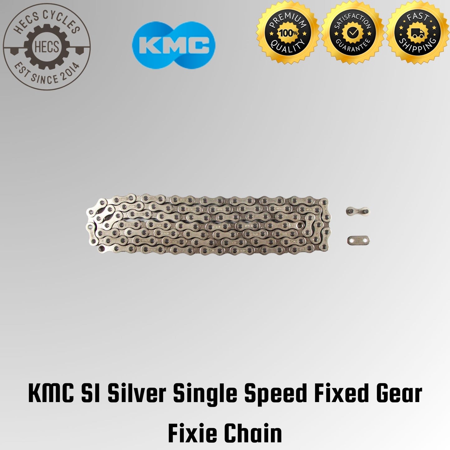 KMC S1 Single Speed Chain Fixed Gear Fixie Bicycle Chain