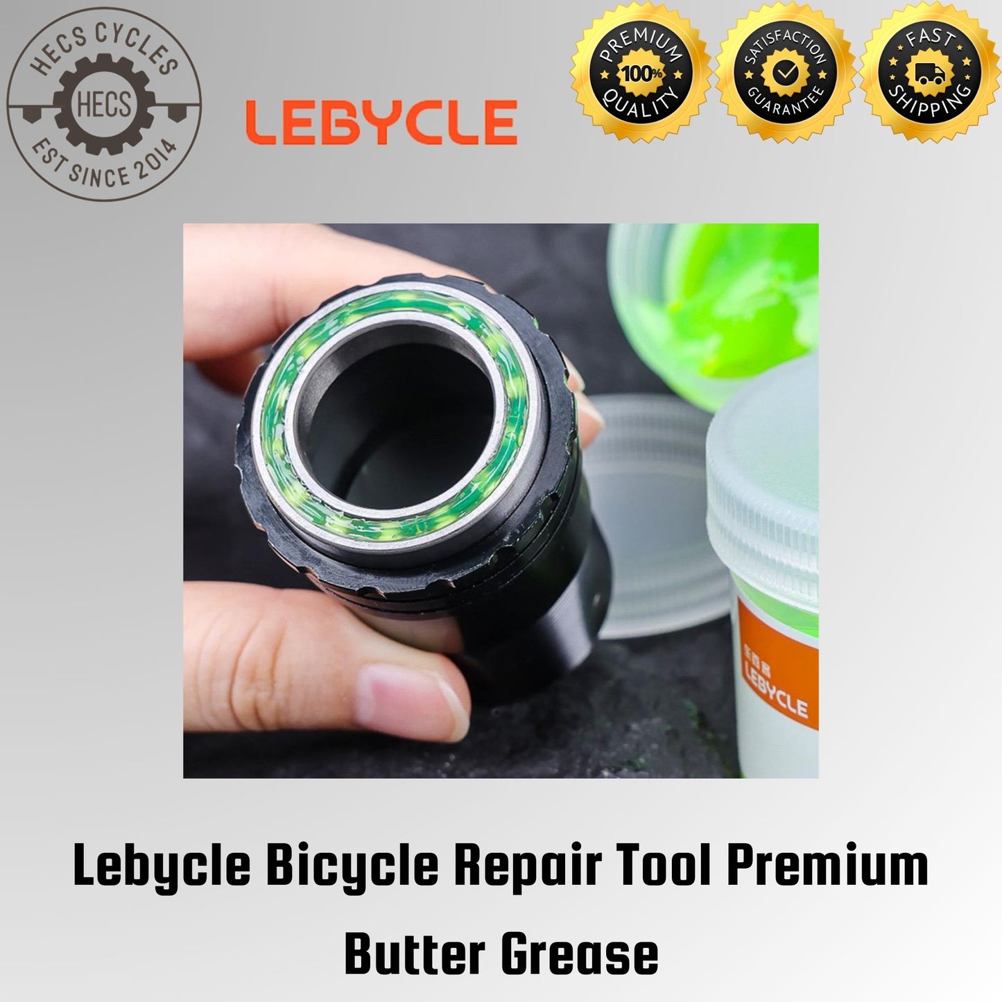 Lebycle Bicycle Repair Tool Premium Butter Grease
