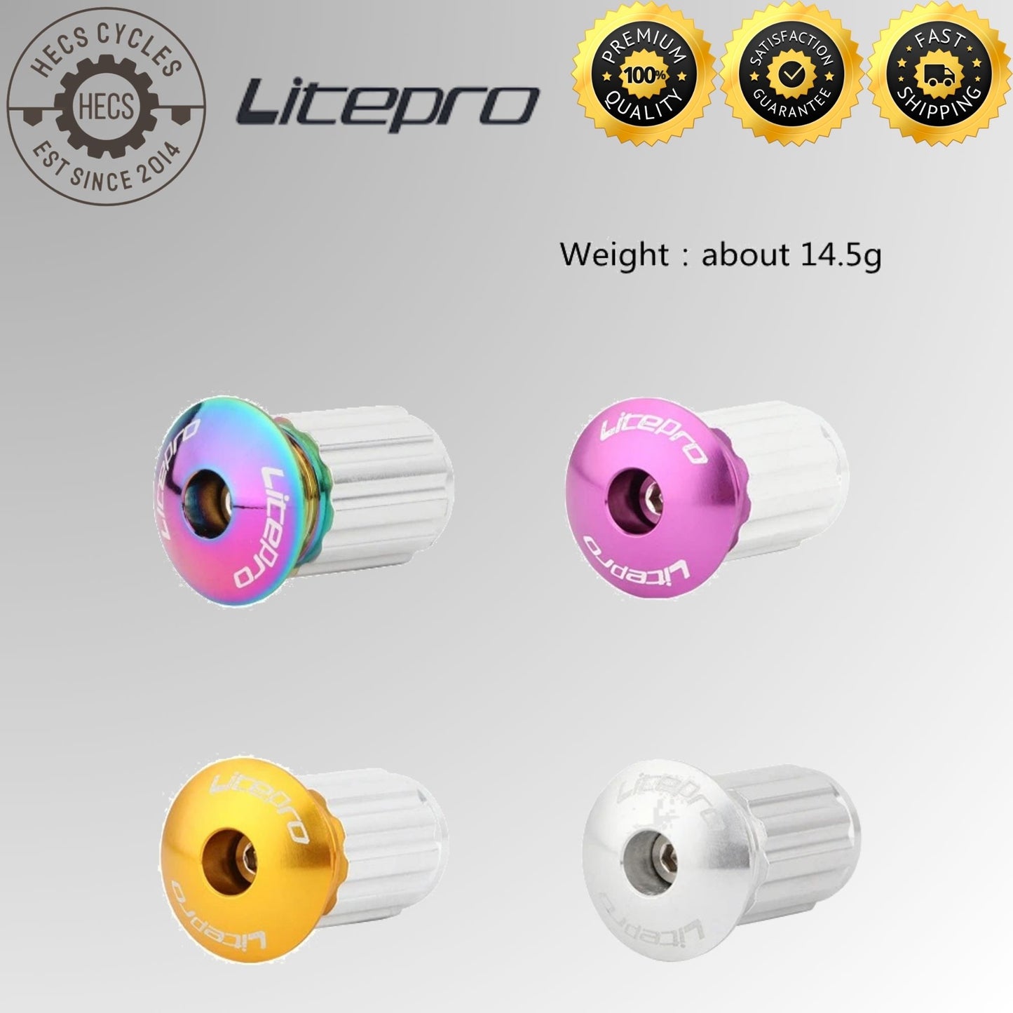 Litepro Handlebar Grip Plugs Bar End Plug Cap Expansion