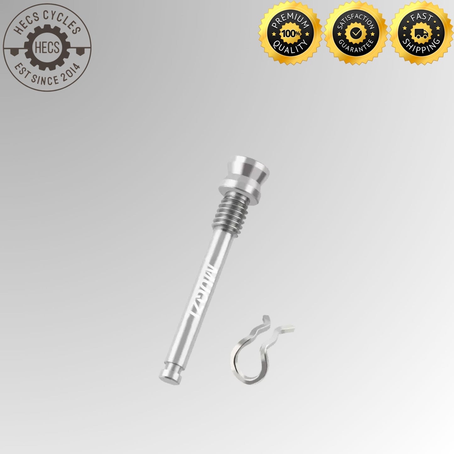 MUQZI Bicycle Hydraulic Disc Brake Pad Bolts M4 Titanium Alloy Fixing Pin Inserts Caliper