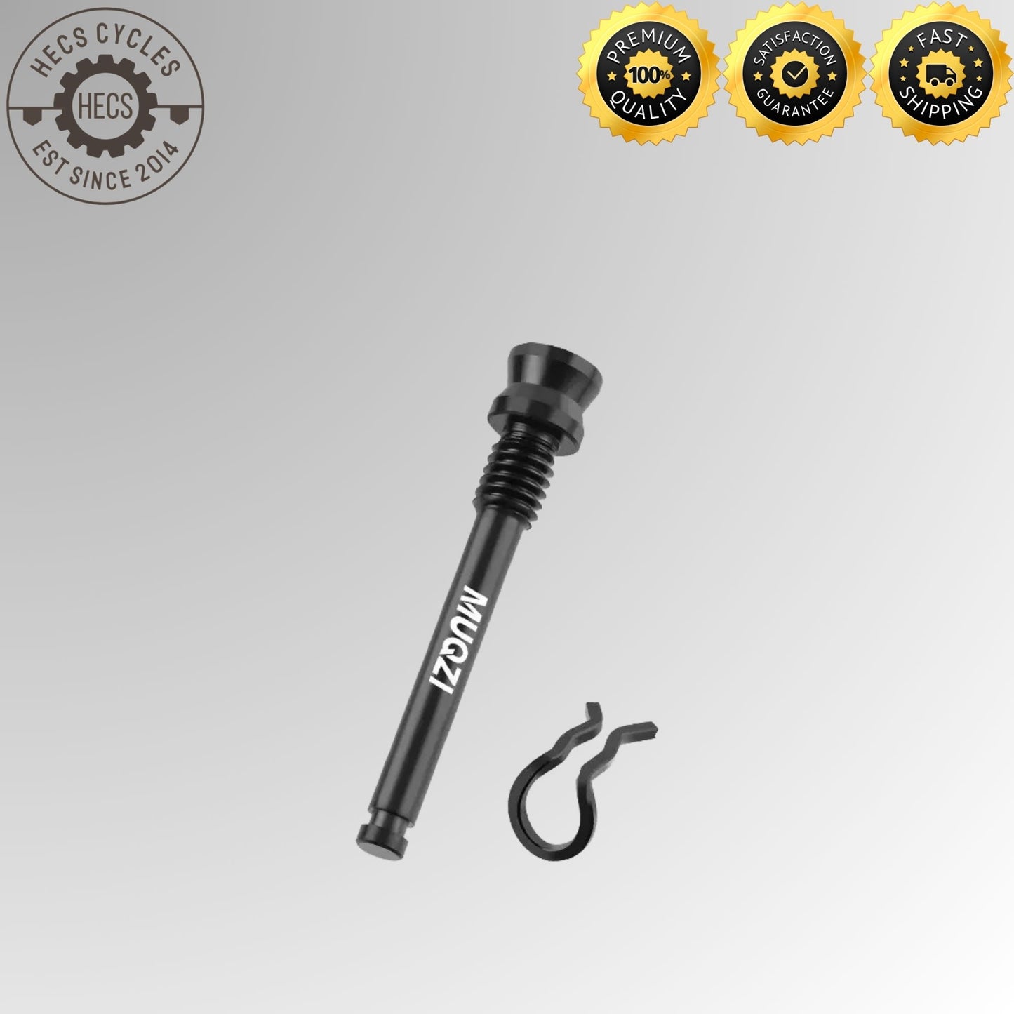 MUQZI Bicycle Hydraulic Disc Brake Pad Bolts M4 Titanium Alloy Fixing Pin Inserts Caliper