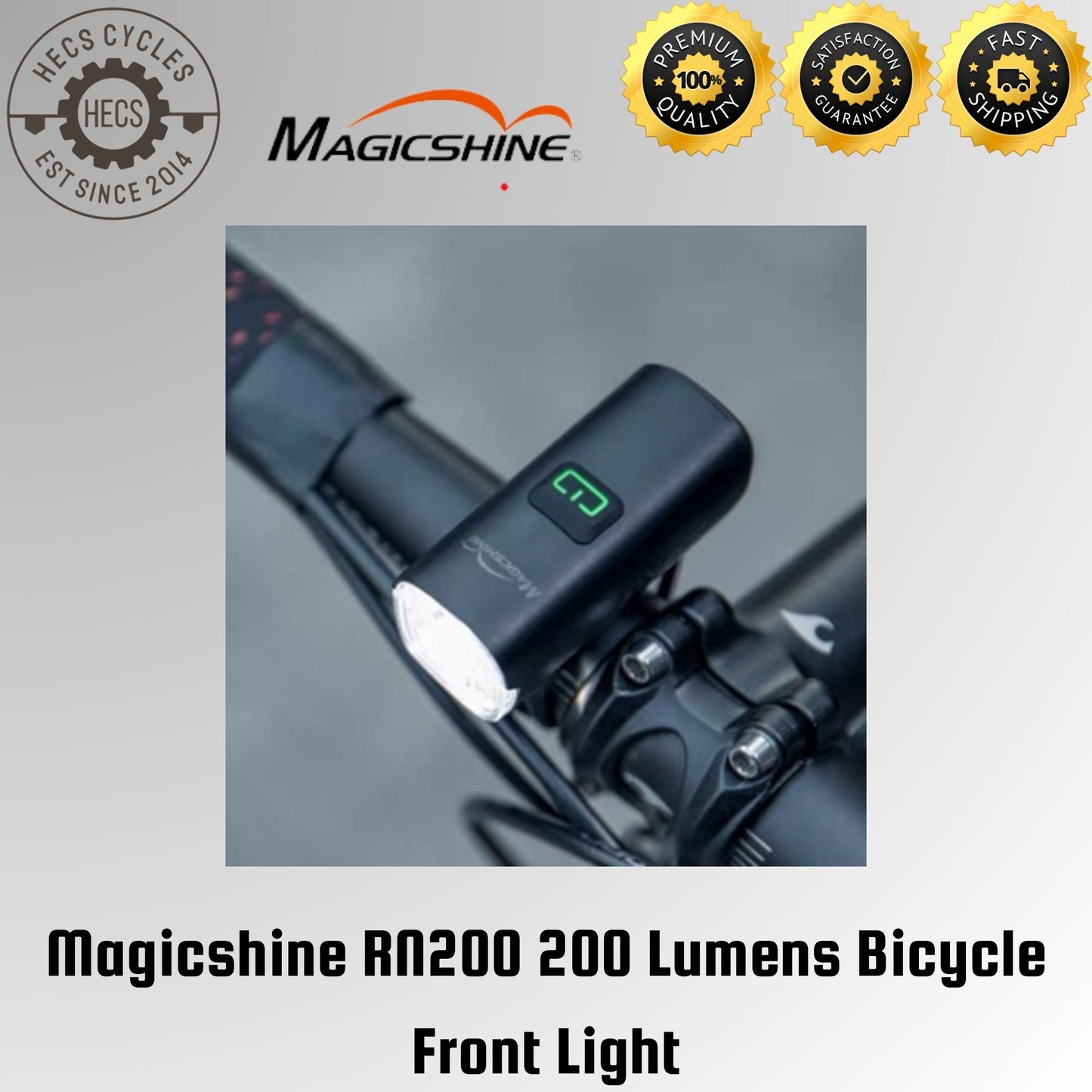 Magicshine RN200 200 Lumens Bicycle Front Light
