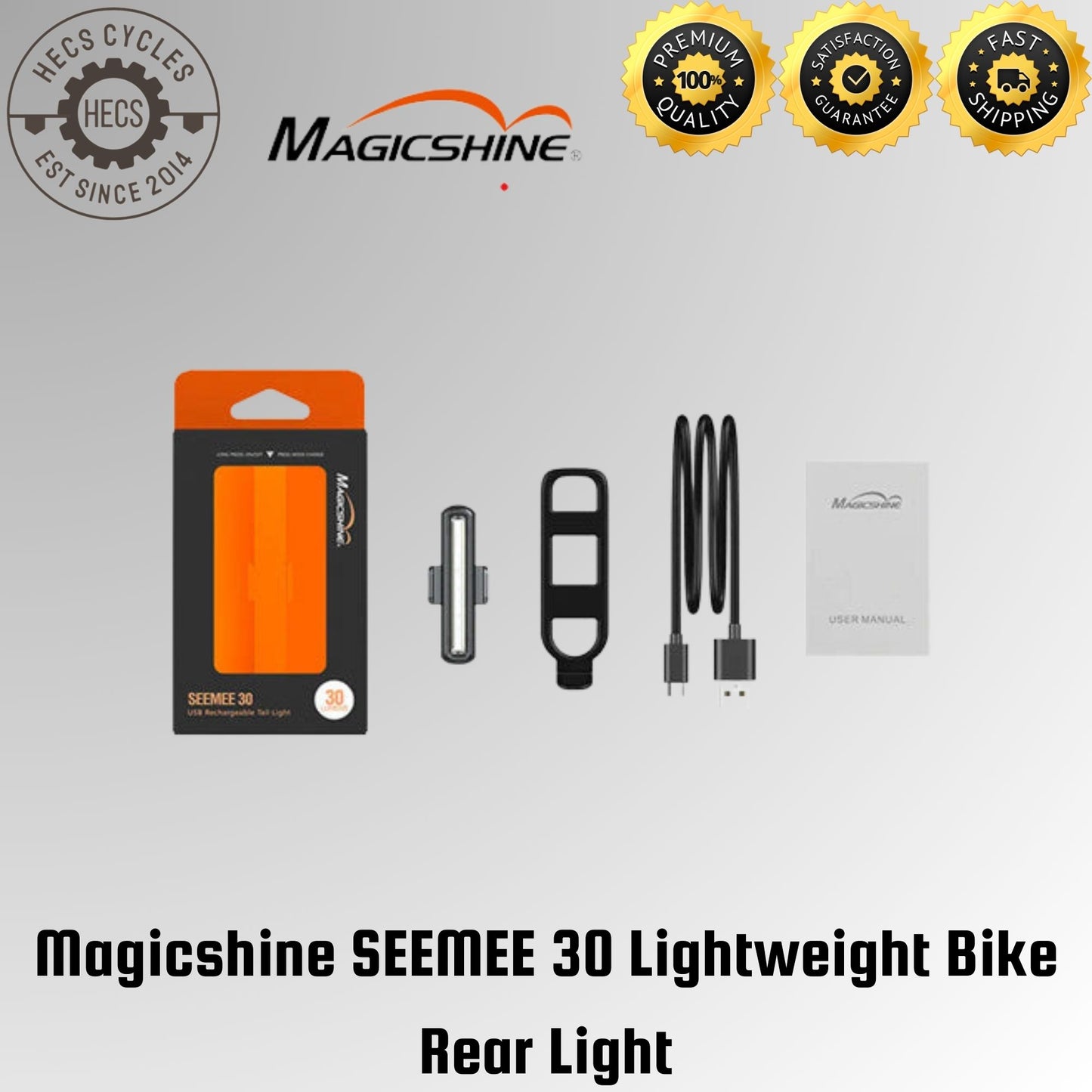 Magicshine SEEMEE 30 Lightweight Bike Rear Light