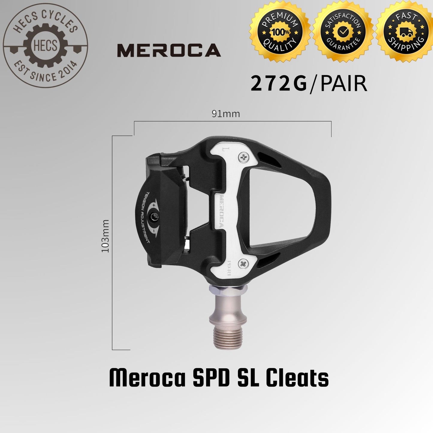 Meroca SPD SL Pedals Cleats
