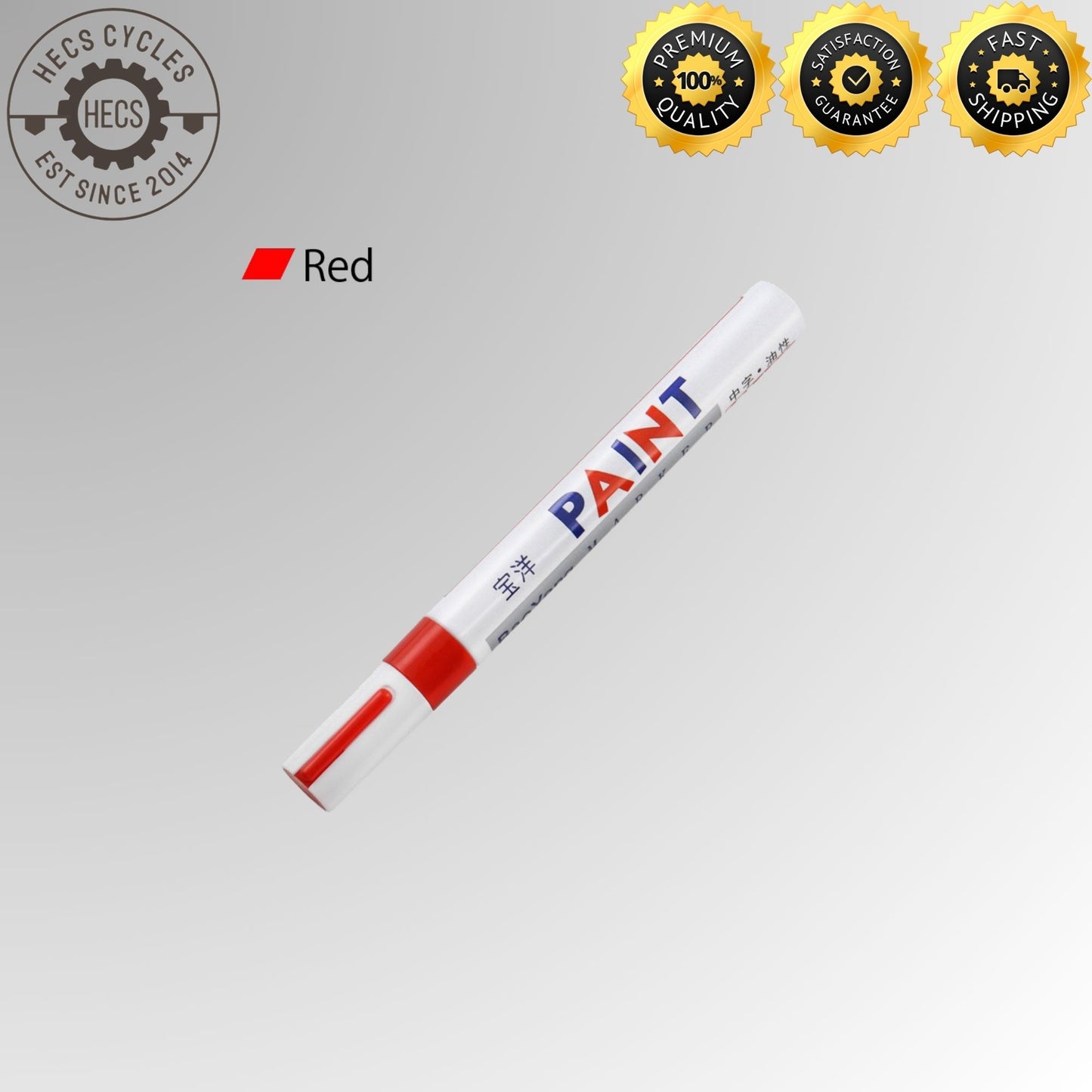 Muqzi Frame Scratch Repair Marker Pen Touch-Up Paint Pen for Bicycle Frame Restoration