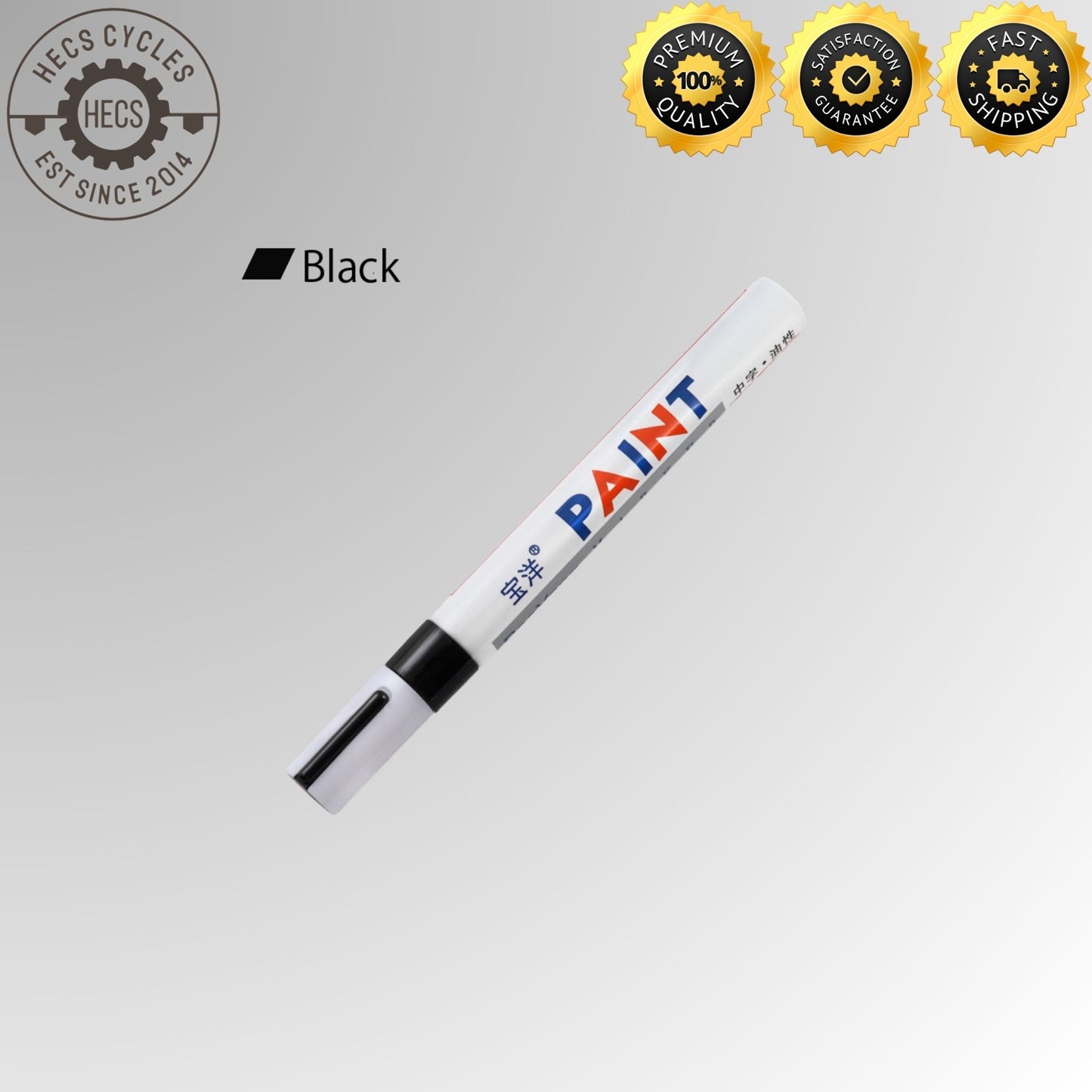 Muqzi Frame Scratch Repair Marker Pen Touch-Up Paint Pen for Bicycle Frame Restoration