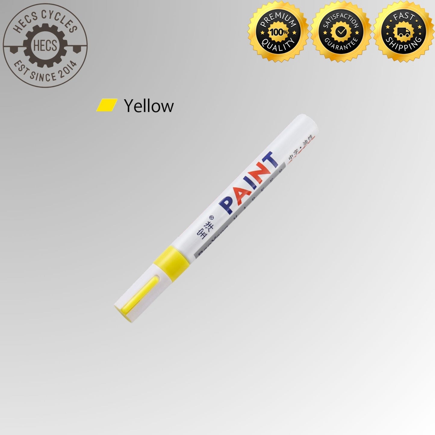 Muqzi Frame Scratch Repair Marker Pen Touch-Up Paint Pen for Bicycle Frame Restoration