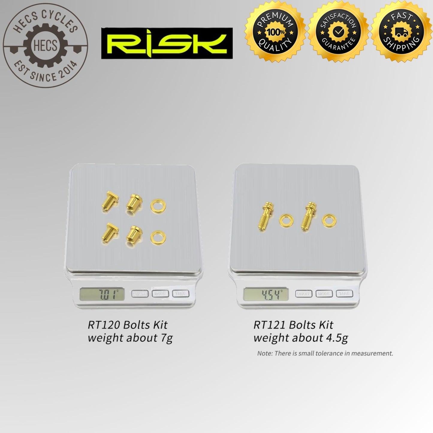 RISK Titanium Shifter Clamp Bolt Set Bicycle Gear Lever Fixing Screws for Shimano R8000 SRAM Force