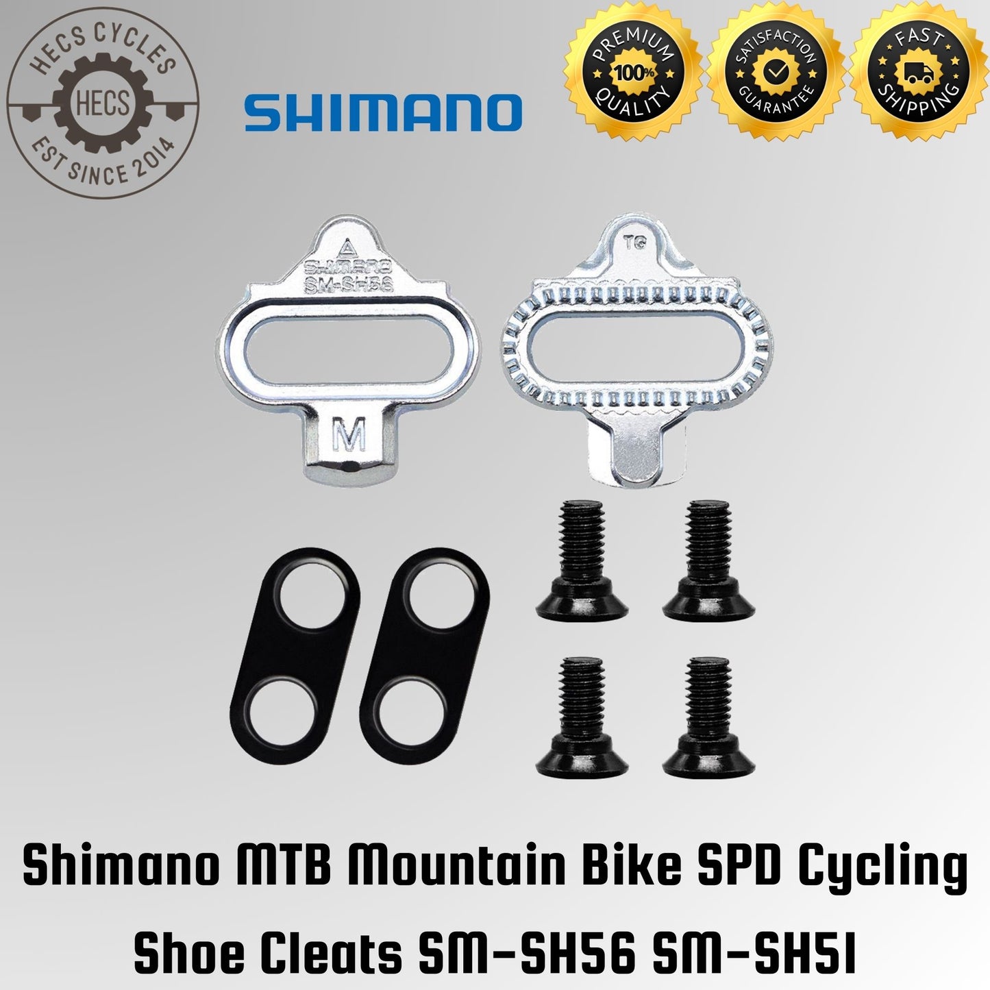 Shimano MTB Mountain Bike SPD Cycling Shoe Cleats SM-SH56 SM-SH51