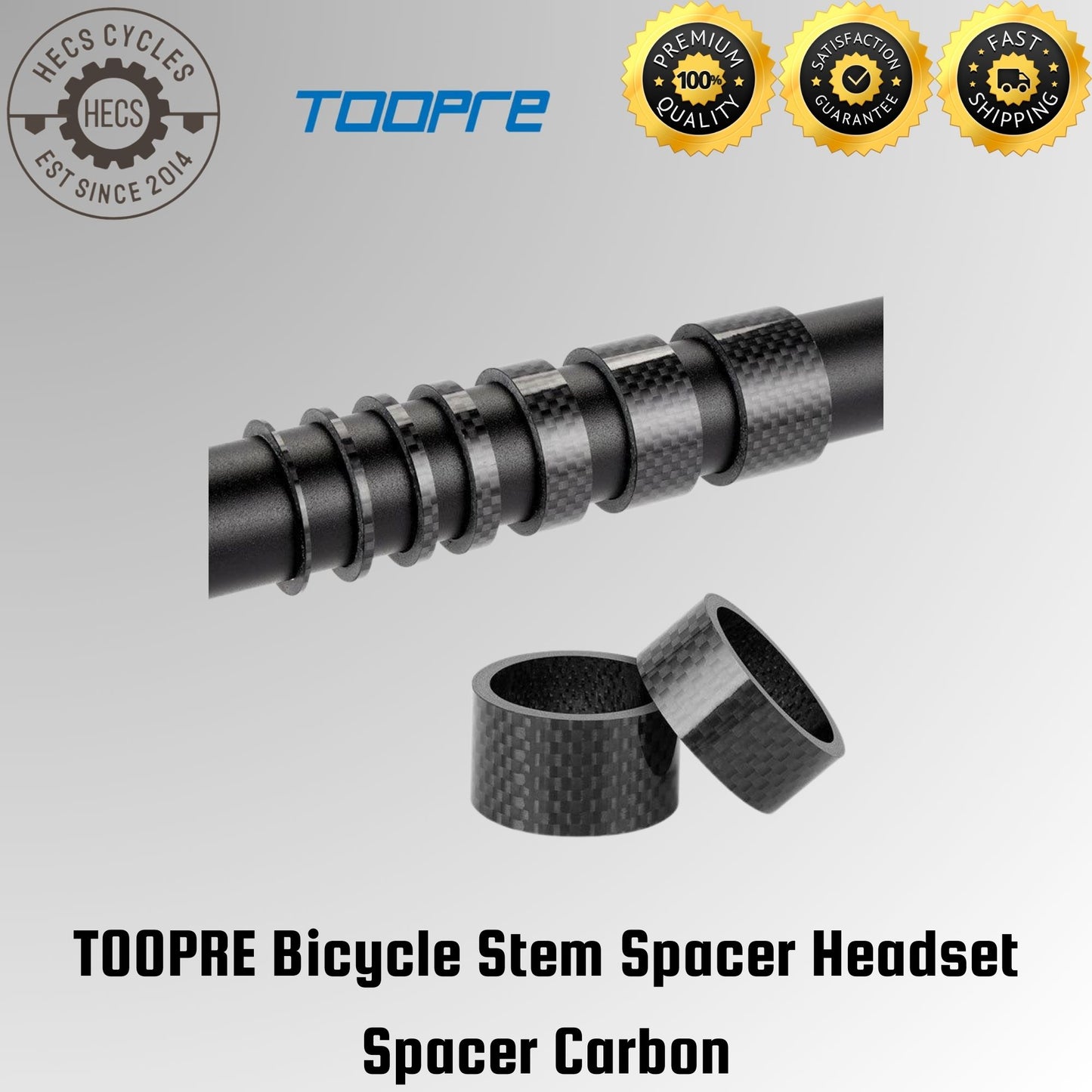 TOOPRE Bicycle Stem Spacer Headset Spacer Carbon