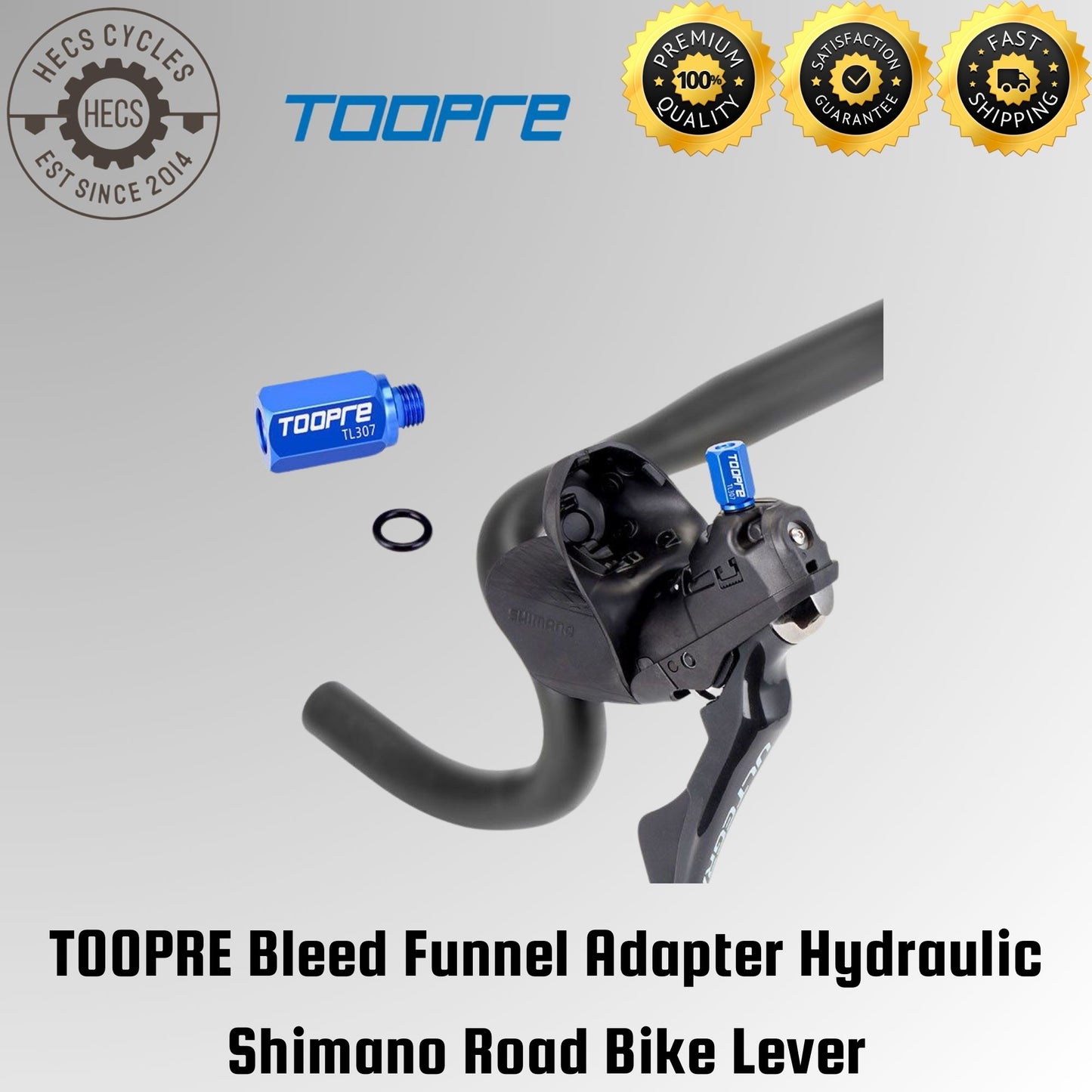 TOOPRE Bleed Funnel Adapter Hydraulic Shimano Road Bike Lever