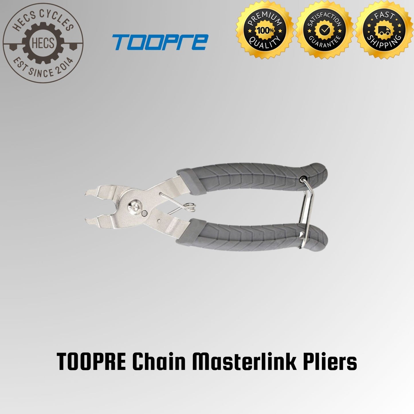 TOOPRE Chain Masterlink Pliers Dual-Use Quick Link Remover Chain Hook Bicycle Tool