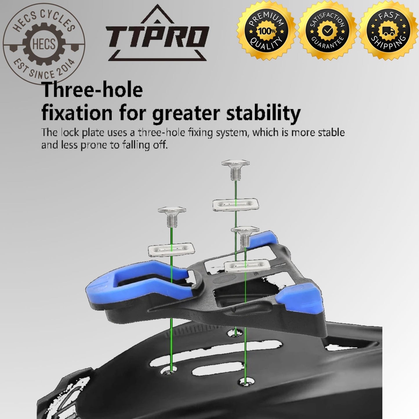 TTPRO SH10 SH11 12 SPD SL Cleats Set Road Bike Cleats Compatible with Shimano SPD SL Shoes