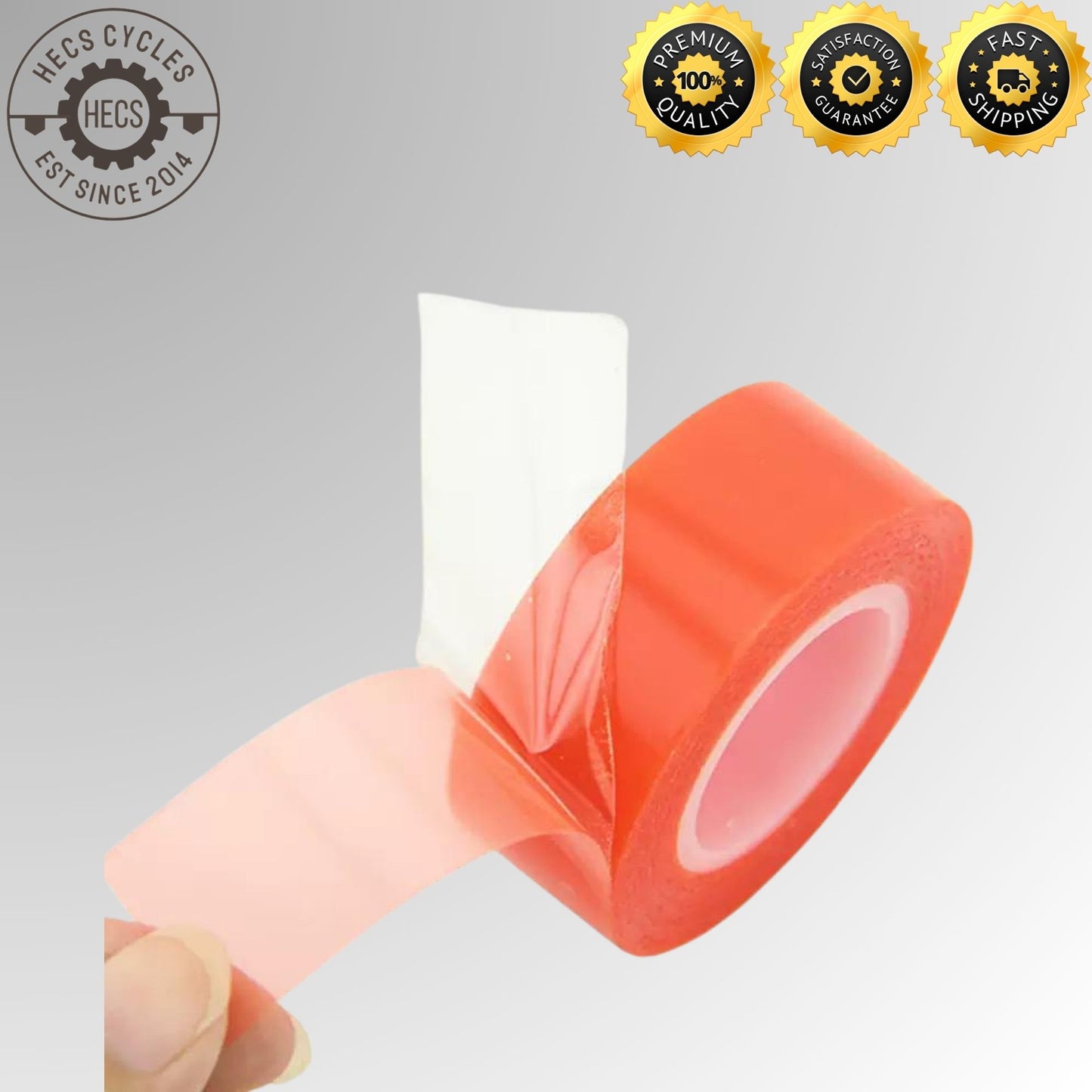 Tubular Rim Tape For Tubular Tires And Rims Double-Sided Adhesive Compatible with All Tubular Tires