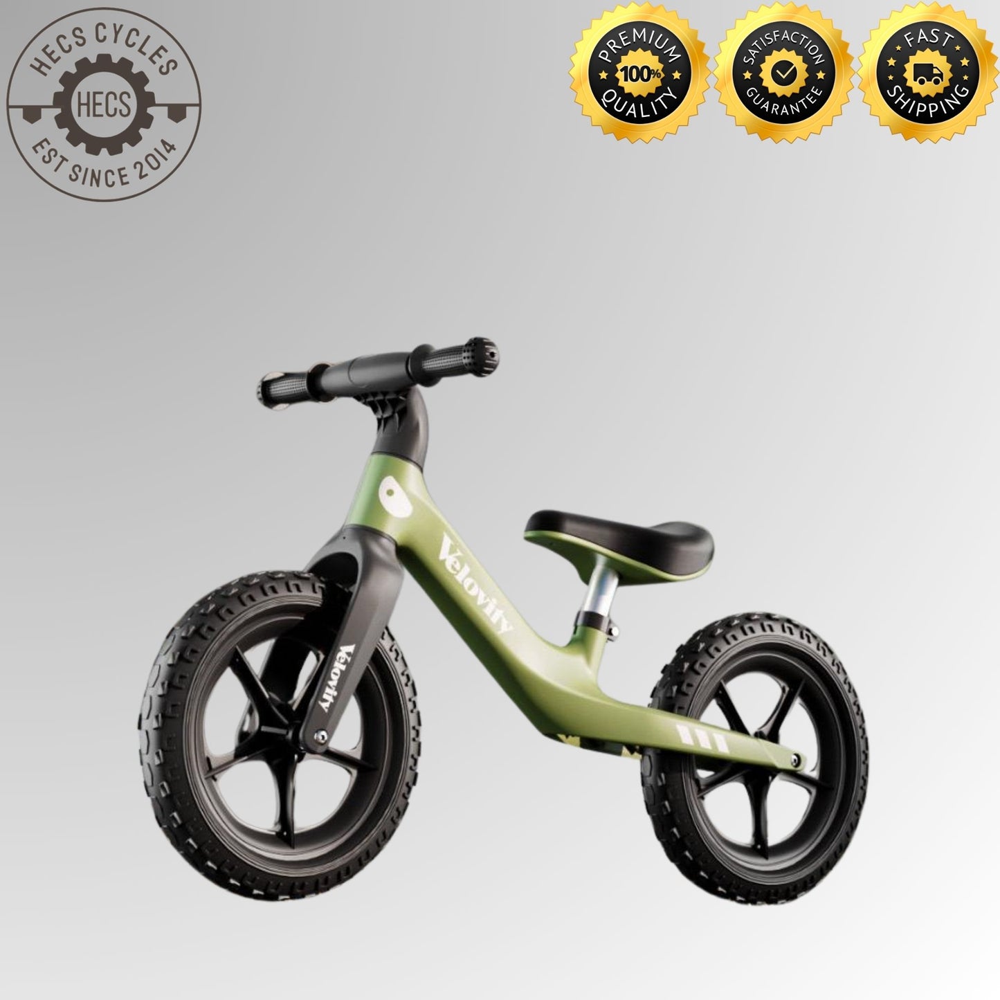 Velovity Kids Balance Bike 2-7 Years Lightweight Nylon Fiberglass Frame Balance Bike for Toddlers