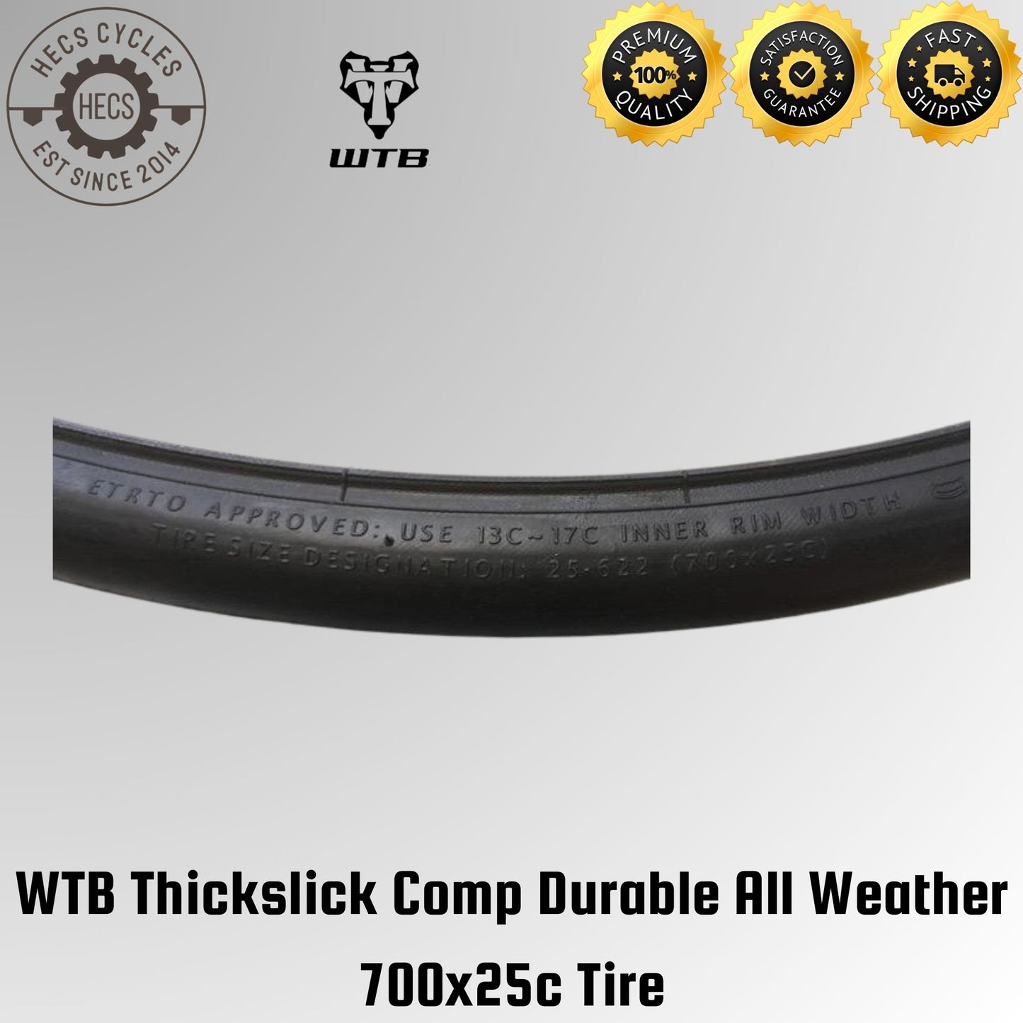 WTB Thickslick Comp Durable All Weather 700x25c Tire