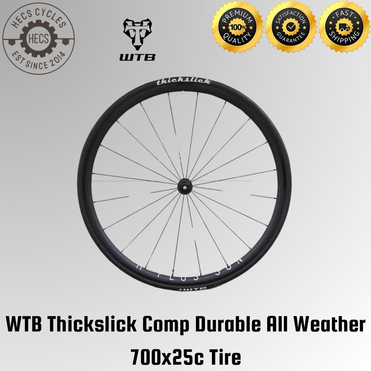 WTB Thickslick Comp Durable All Weather 700x25c Tire