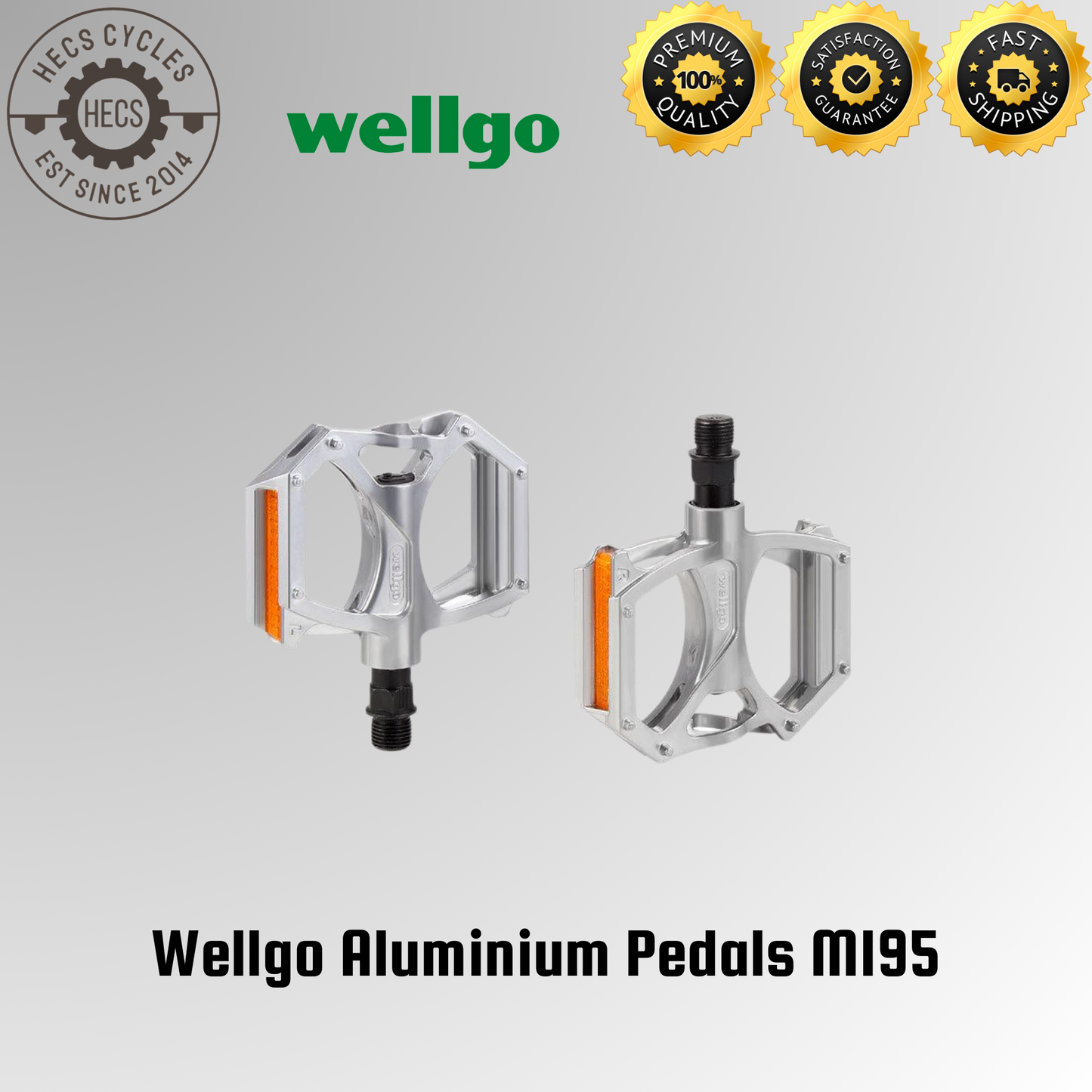 Wellgo Aluminium Pedals M195