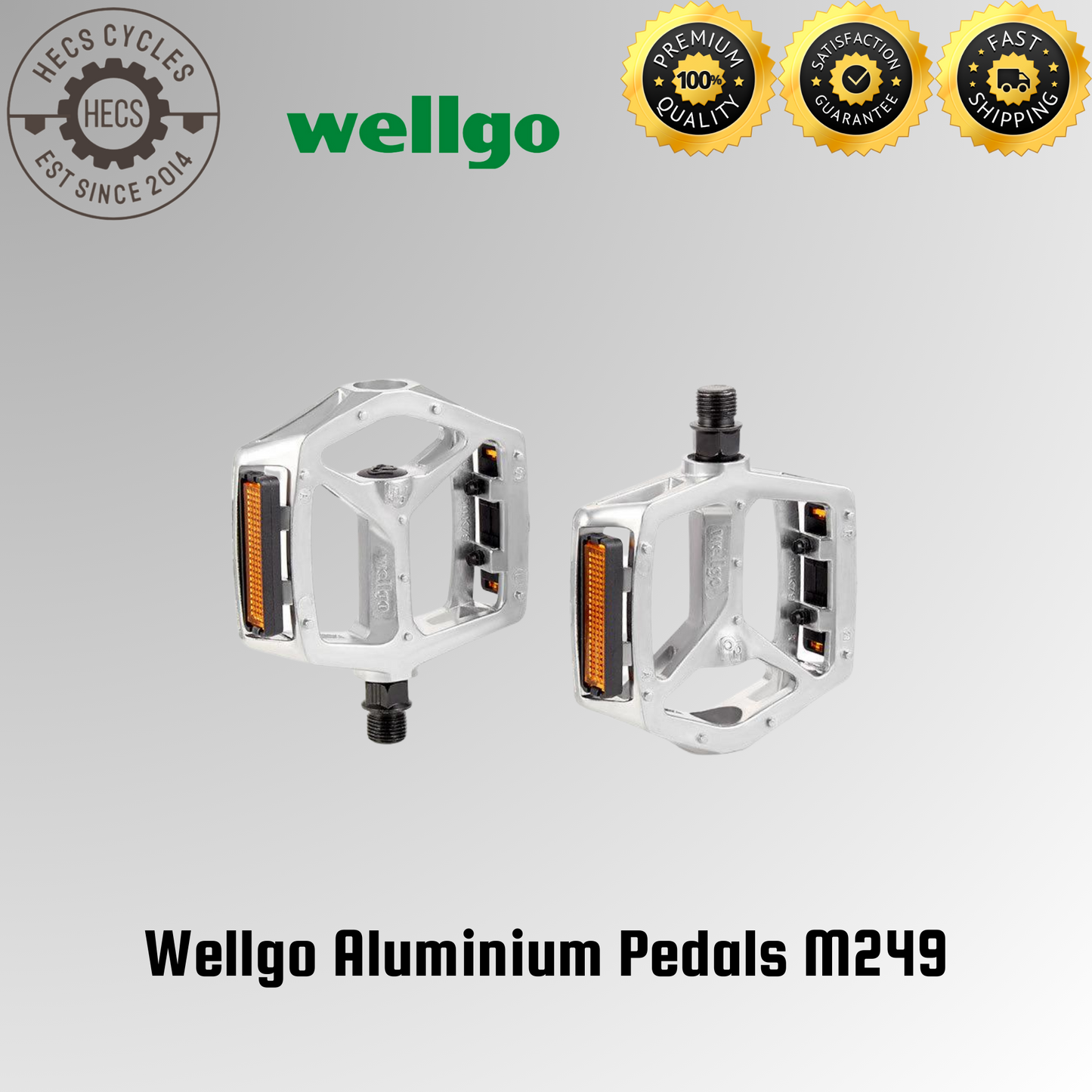 Wellgo Aluminium Alloy Pedals M249