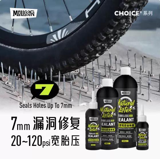 MolicSYN Natural Latex Tubeless Tire Sealant Self-Sealing Liquid for MTB & Road Bikes
