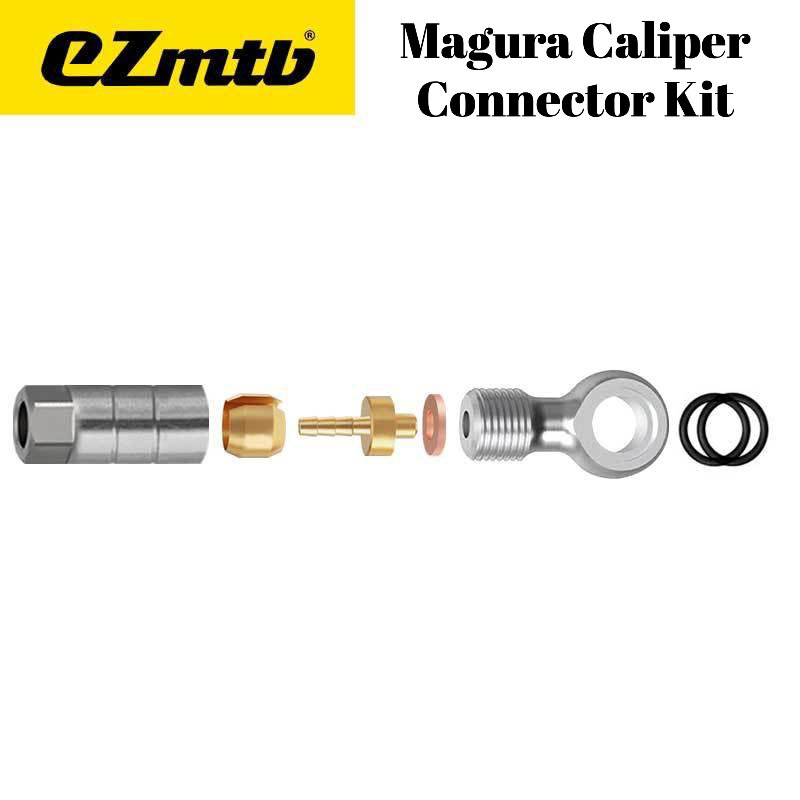 EZMTB Shroud Banjo Connector Hydraulic Brake Shimano Sram Avid Hope Magura Formula