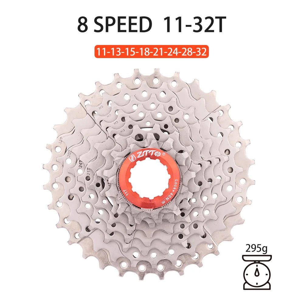 ZTTO Mountain and Road Bike Cassette 8/9/10/11-Speed 25T-50T Sprocket for SHIMANO and SRAM