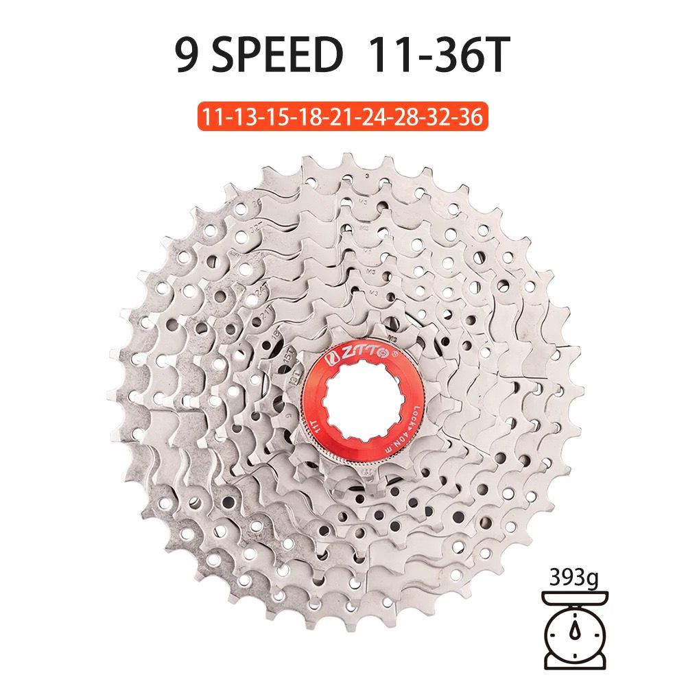 ZTTO Mountain and Road Bike Cassette 8/9/10/11-Speed 25T-50T Sprocket for SHIMANO and SRAM