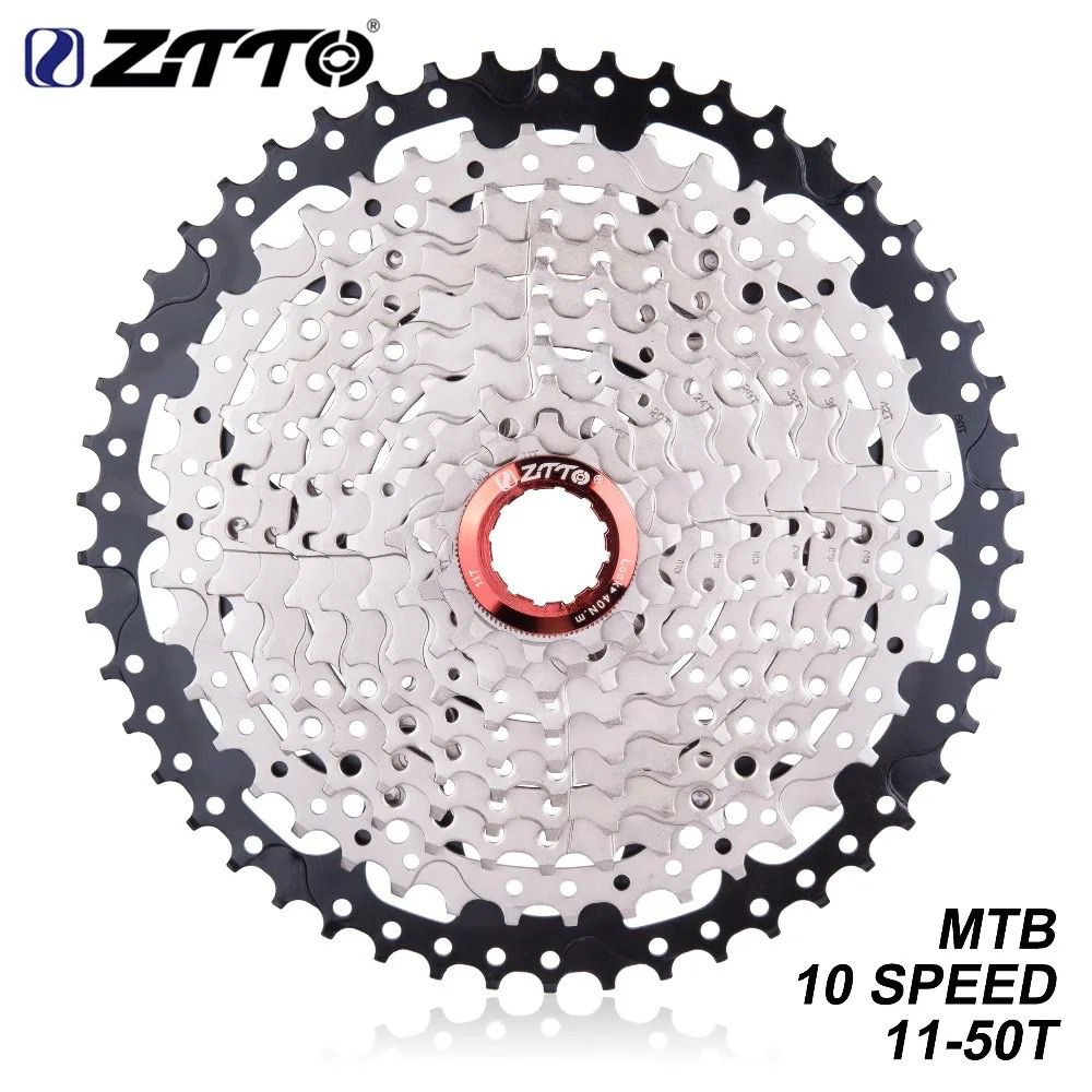 ZTTO Mountain and Road Bike Cassette 8/9/10/11-Speed 25T-50T Sprocket for SHIMANO and SRAM