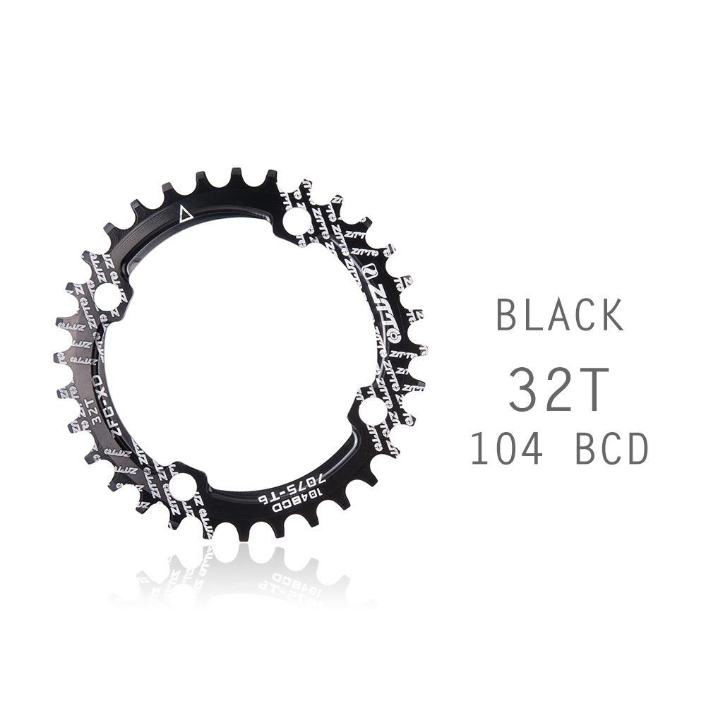 ZTTO 104BCD Hollowtech Crankset 170mm for Mountain Bike Bicycle Crankset Chainring Crank