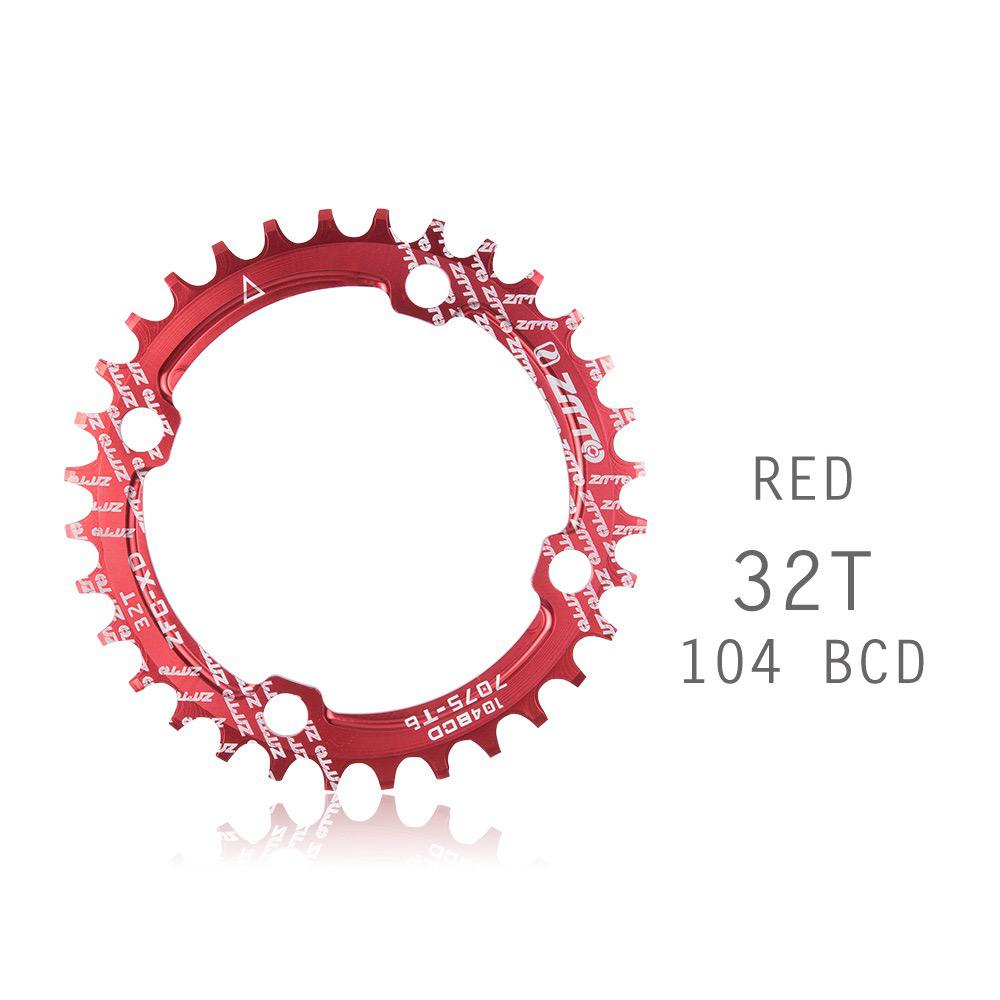 ZTTO 104BCD Hollowtech Crankset 170mm for Mountain Bike Bicycle Crankset Chainring Crank