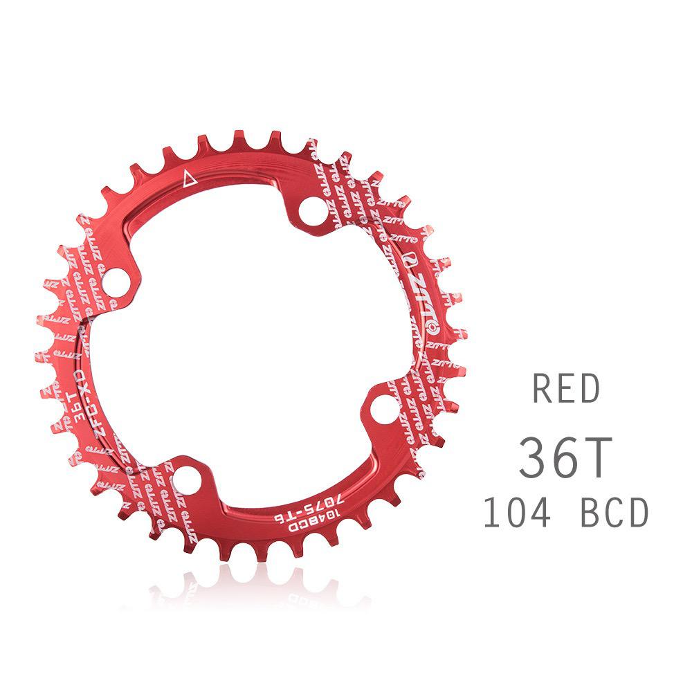 ZTTO 104BCD Hollowtech Crankset 170mm for Mountain Bike Bicycle Crankset Chainring Crank
