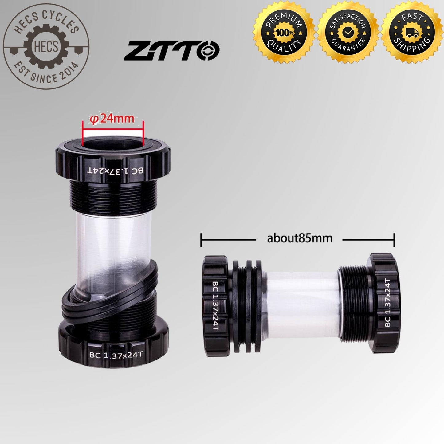 ZTTO 104BCD Hollowtech Crankset 170mm for Mountain Bike Bicycle Crankset Chainring Crank