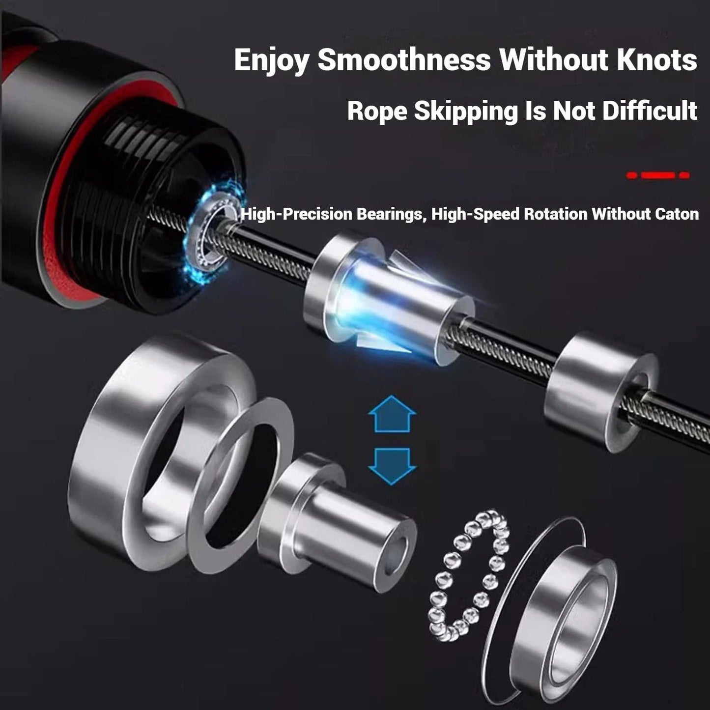 Skipping Rope Crossfit Speed Training Exercise Adjustable Length Wire Rope Jump Rope