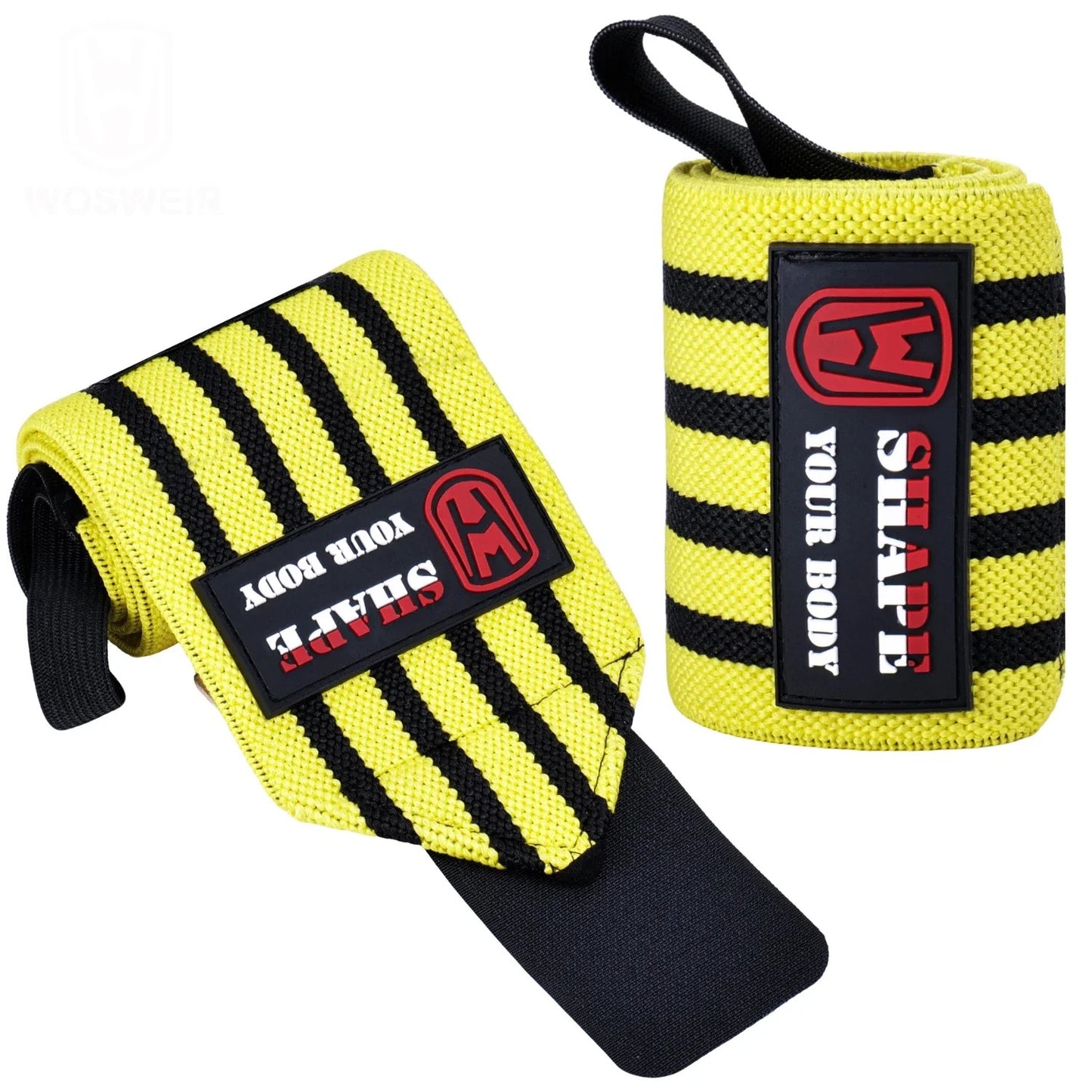1 Pair Adjustable Weightlifting Wristband, Wrist Wraps, Gym Fitness Straps Support , Sports Equipment