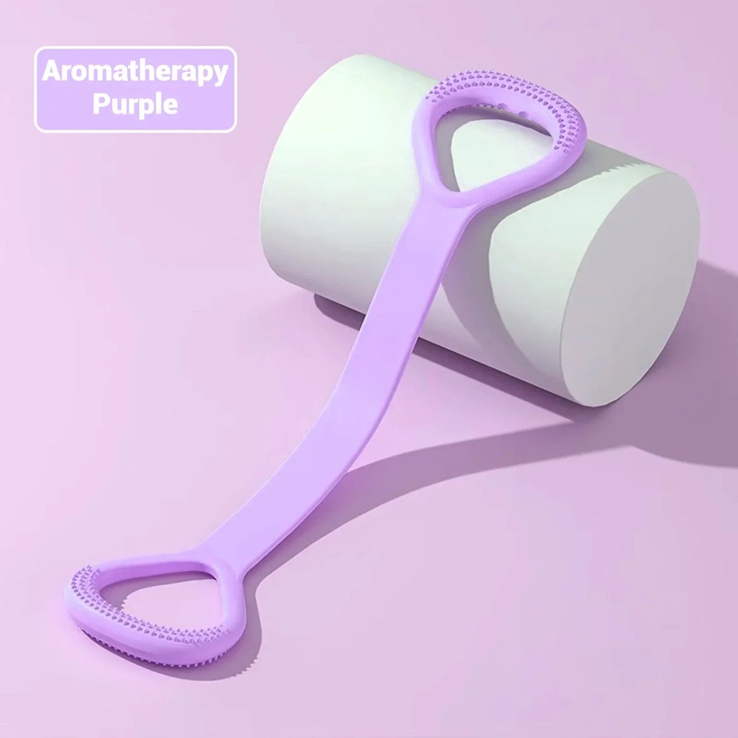 Figure Eight Yoga Band for Women Soft Elastic Band for Back Leg Open Shoulder Tension Relief Home Exercise