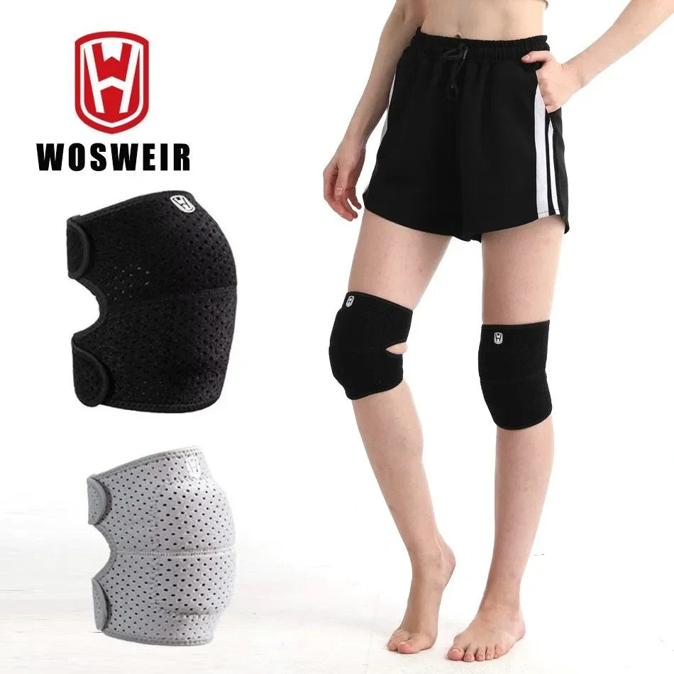 1 Pair Knee Pads for Dancing Volleyball Yoga Women Kids Men Kneepad Patella Brace Support Fitness Protector Work Gear