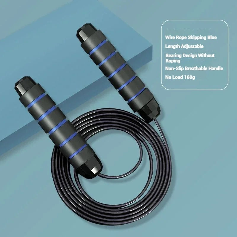 Skipping Rope Crossfit Speed Training Exercise Adjustable Length Wire Rope Jump Rope