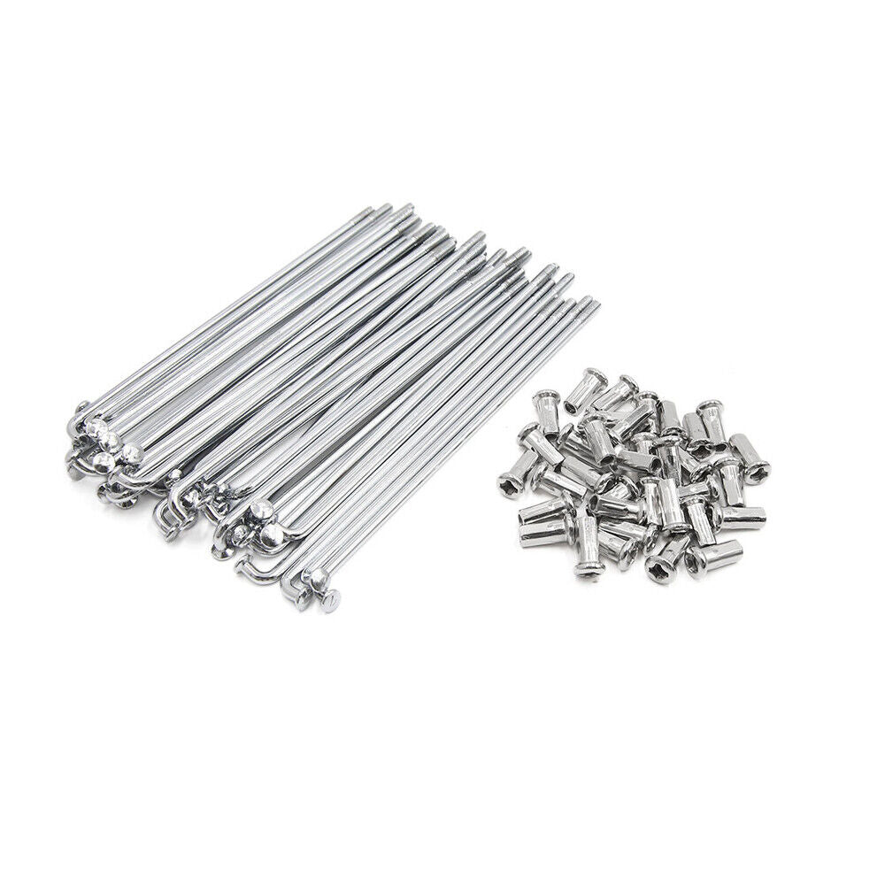 Bicycle Wheel Spoke Spokes 14G Steel J Bend ANY Length For All